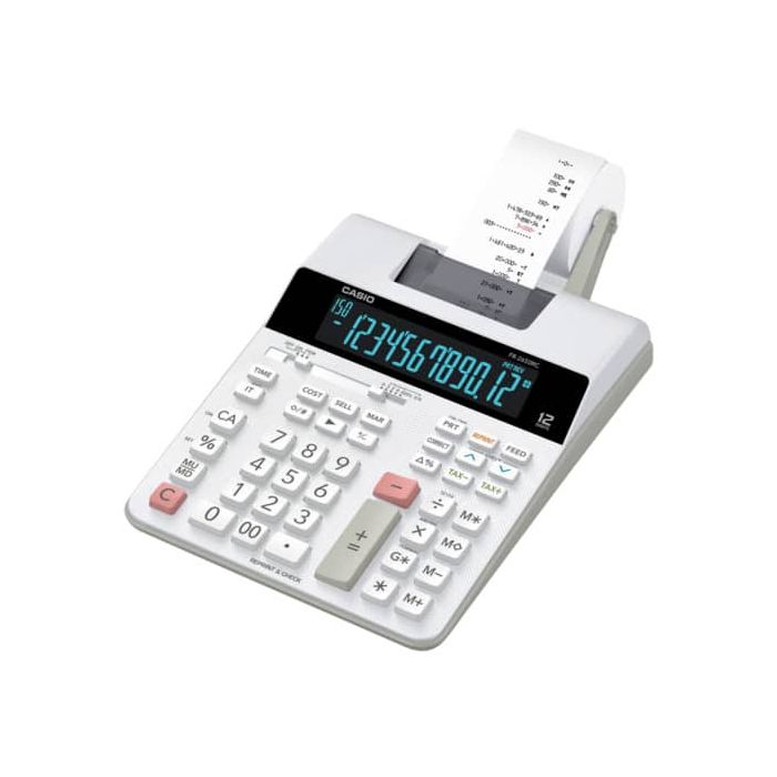 Calcolatrice scrivente Casio FR-2650RC semi-professionale con alimentazione AC bianco - FR-2650RC main product photo