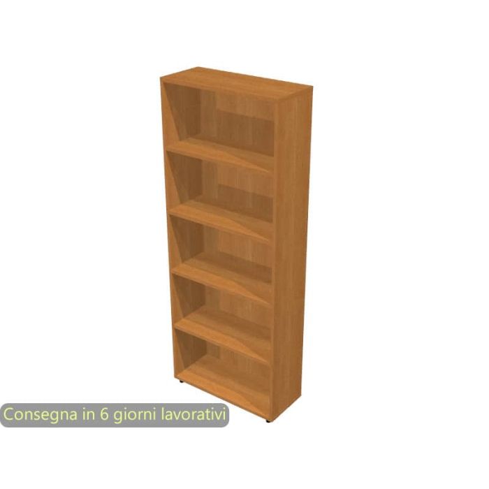 Libreria componibile Artexport Protocollo cm 76 x 196h Noce chiaro LA-L76-4 main product photo