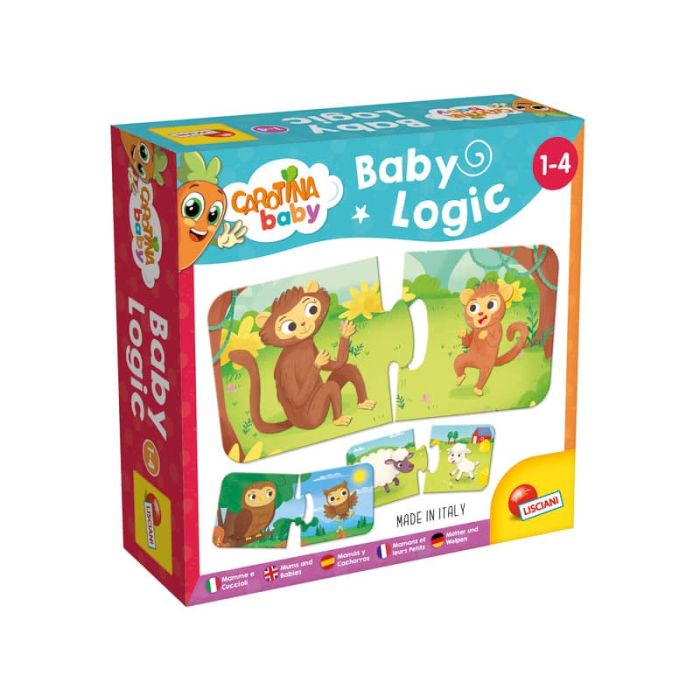 Gioco in scatola Lisciani Carotina Baby Logic Mamme e Cuccioli - 80038 main product photo