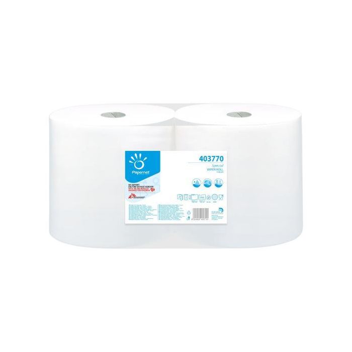 BOBINA PULIUNTO PAPERNET SUPER 800 WAVE GOFFRATO A ONDA - 244mt (cfz 2 bobine) main product photo