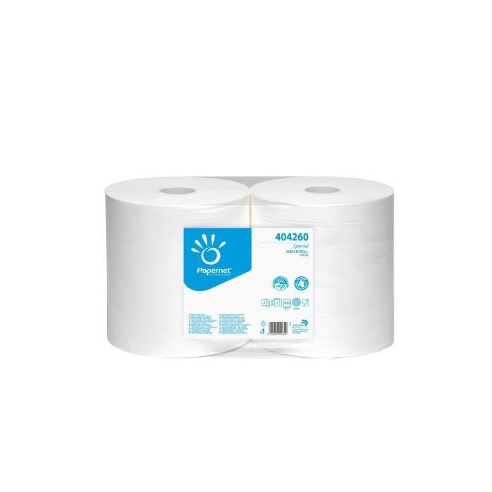 Rotoli industriali asciugatutto Papernet conf. 2 pz - 191 m - 404260 main product photo