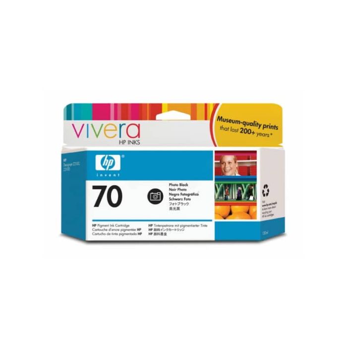 Cartuccia inkjet ink pigmentato 70 HP nero fotografico C9449A main product photo
