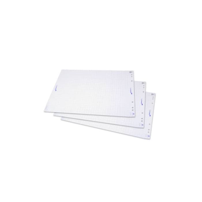 Blocco di carta per lavagna Legamaster 20 fogli 65x98 cm bianco quadrettato conf. 5 rotoli - L-1565 00 main product photo
