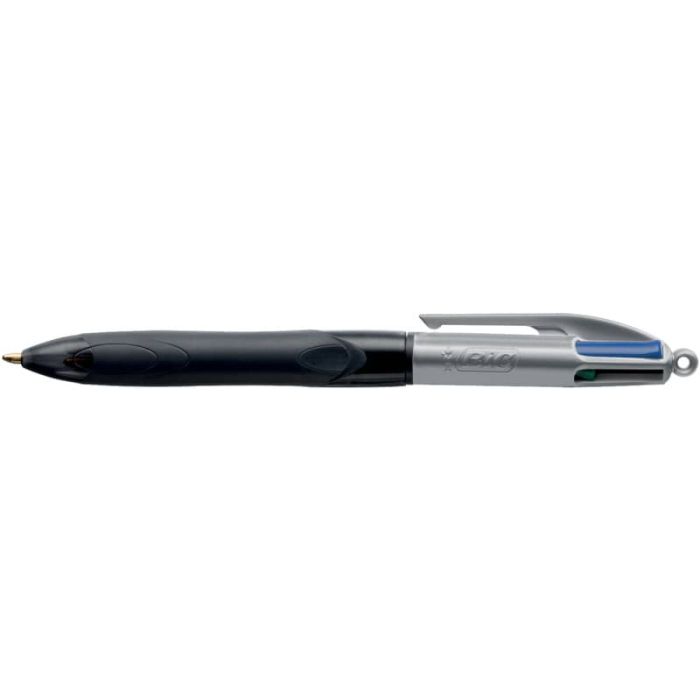 Penna a sfera a scatto BIC 4 Colours Grip Pro M 1 mm assortiti 8922931 main product photo