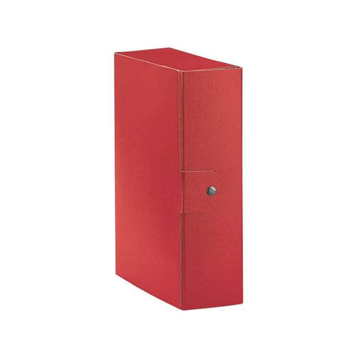 Cartella portaprogetti Esselte C30 EUROBOX dorso 10 cm presspan biverniciato rosso - 390330160 main product photo