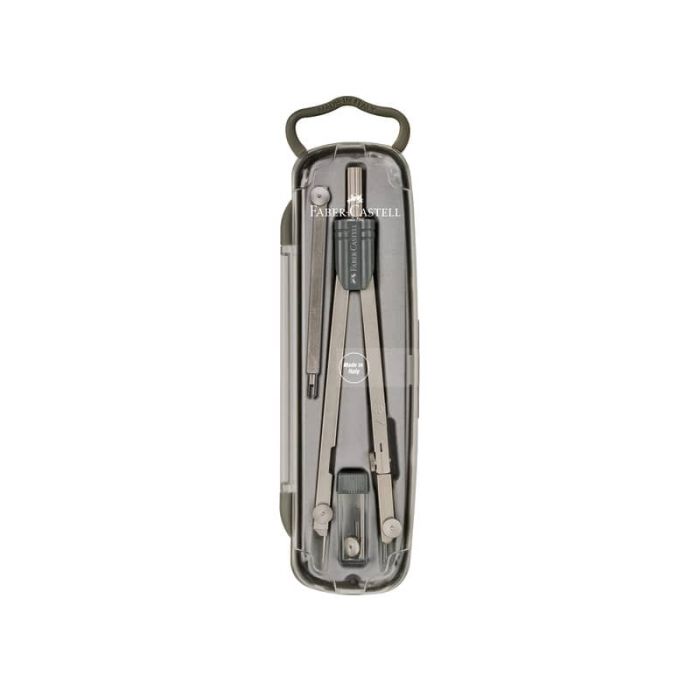 Compasso Faber-Castell Start asta fissa prolunga fissa ottone nichelato 174602 main product photo