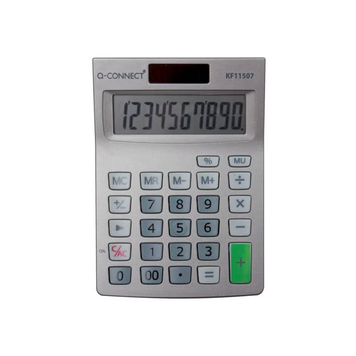 Calcolatrice solare da tavolo Q-Connect S - 10 cifre KF11507 main product photo