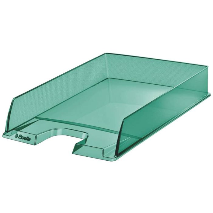 Vaschetta portacorrispondenza Esselte Colour'Ice polistirolo A4 verde trasparente - 626275 main product photo