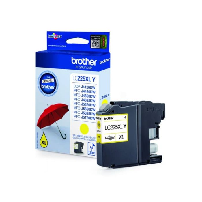Cartuccia inkjet alta resa LC-225 Brother giallo LC-225XLY main product photo