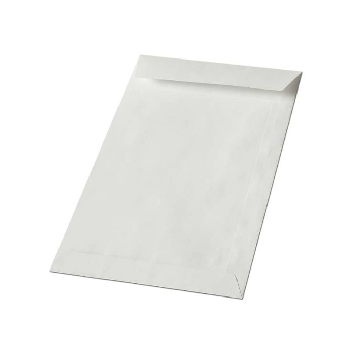 Busta a sacco Blasetti Kraft bianco non gommata 60 g/m2 in conf. 1000 buste 130x180 mm - 311 main product photo