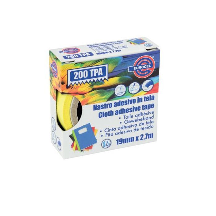 EUROCEL NASTRO TELA TPA200 GIALLO 19X2.7 main product photo