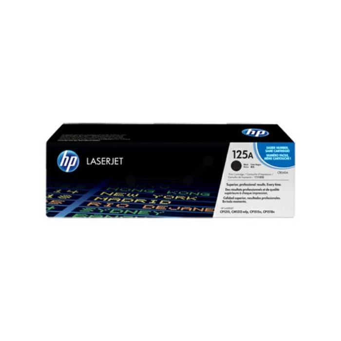 Toner 125A HP nero CB540A main product photo