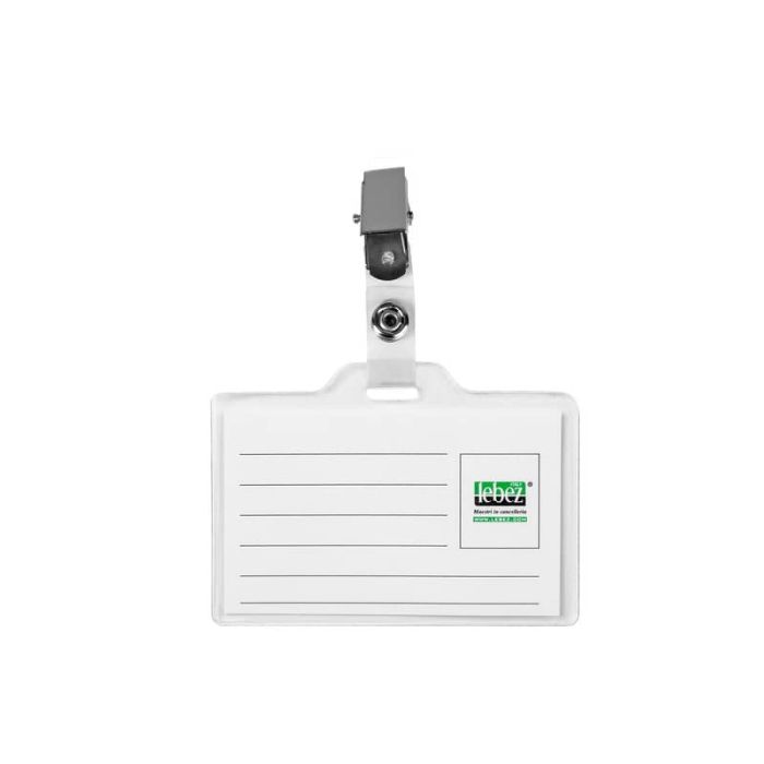 Portabadge con clip Lebez in PVC 31-140-B main product photo