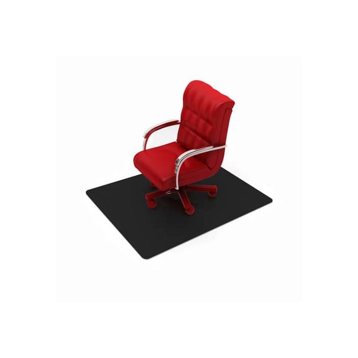 Tappeto protettivo Floortex CLEARTEX AdvantageMat Black 90x120 cm - pavimenti duri - FC113648LEBV main product photo