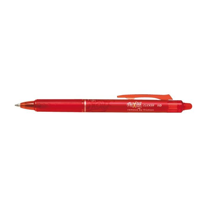 Penna a sfera a scatto FRIXIONball CLICKER 1,0mm rosso PILOT cfz 12 main product photo
