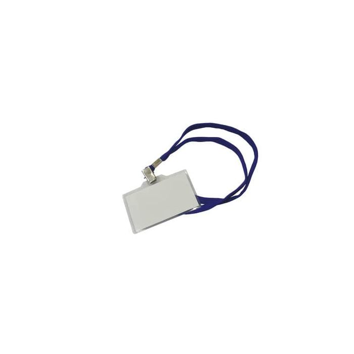 Cordoncini con clip in metallo - 30 cm blu - 155Y main product photo