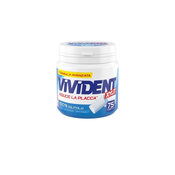 Barattolo Vivident Xylit 75 confetti main product photo