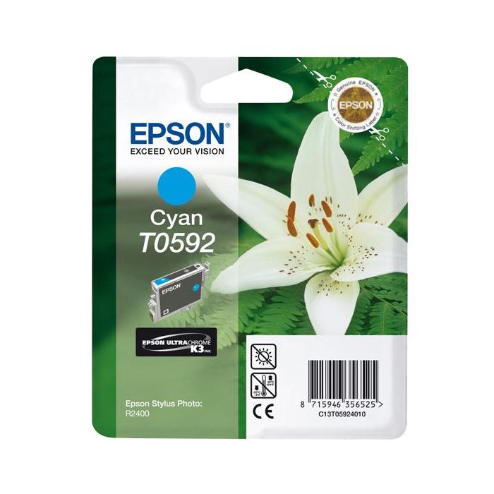 EPSON CARTUCCIA CIANO STYLUS PHOTO R2400 BLISTER RS main product photo