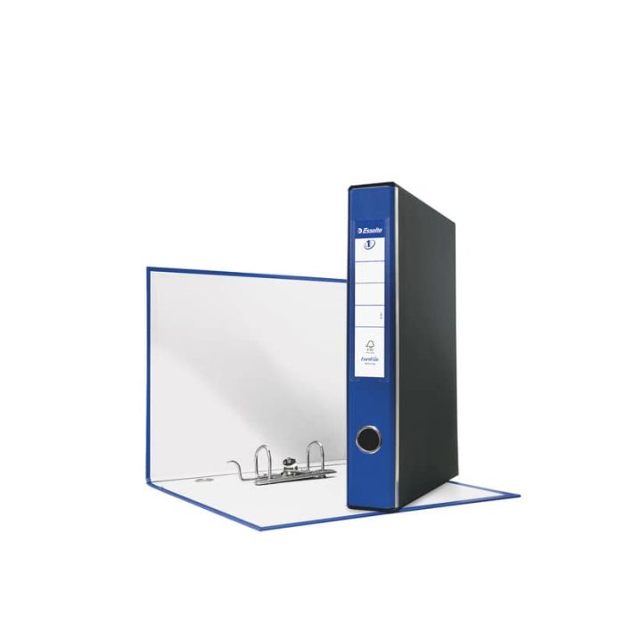 Registratore con custodia Esselte G54 Eurofile protocollo 29,5x35cm - dorso 5 cm blu - 390754050 main product photo