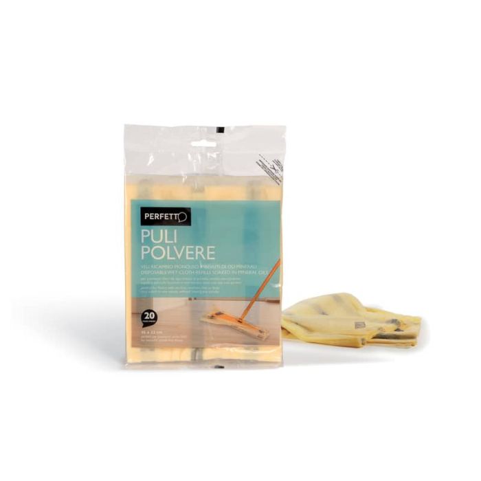 Retine ricambio Perfetto 45x22 cm giallo conf. da 20 - 0260C main product photo
