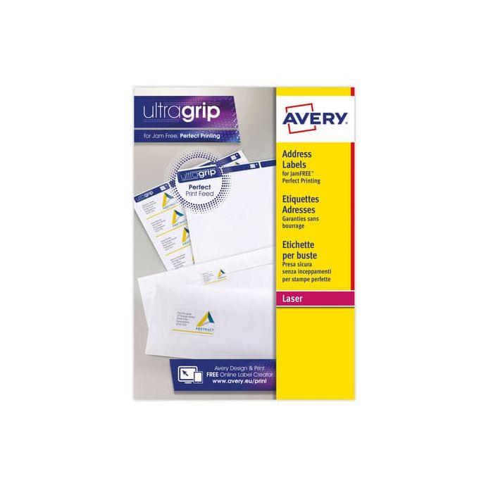 Mini etichette per indirizzi AVERY 38,1x21,2 25 fogli - L7651-25 main product photo
