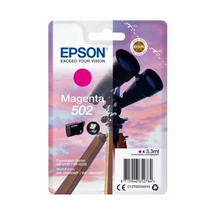 EPSON CART.MAGENTA BINOCOLO 502 SERIE main product photo