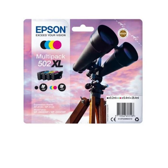 EPSON CART. MULTIPACK 502XL NCMG 4PZ main product photo