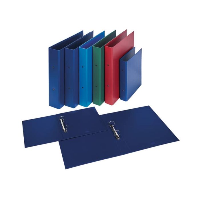 Raccoglitore FAVORIT Europa 28x32 cm 2 anelli tondi Ø 20 mm blu 100460398 main product photo