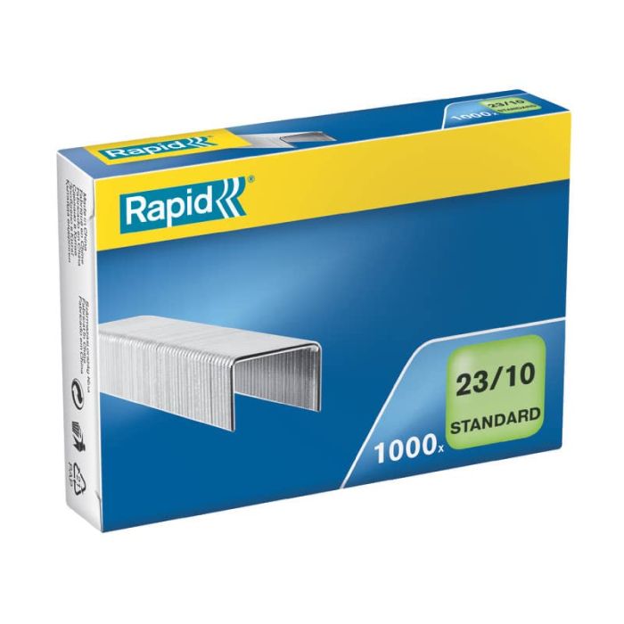 Punti metallici Rapid Standard 23/10 conf. da 1000 - 24869300 main product photo