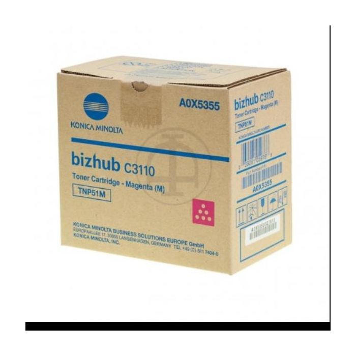 Konica-Minolta Toner Magenta Tnp-51M Per Bizhub C3110 (5.000 Pagine) main product photo