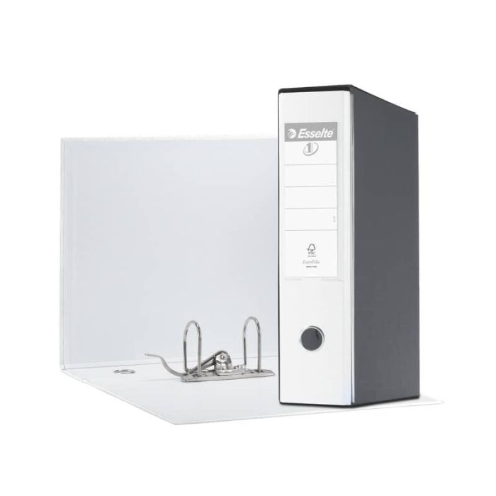 Registratore con custodia Esselte G55 Eurofile protocollo 29,5x35 cm - dorso 8 cm bianco vivida - 390755040 main product photo