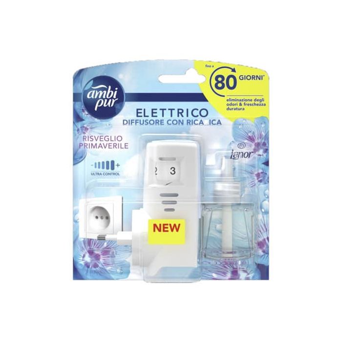 Starter Kit diffusore elettrico più ricarica Ambi Pur Lenor 20 ml Risveglio primaverile - AH95 main product photo