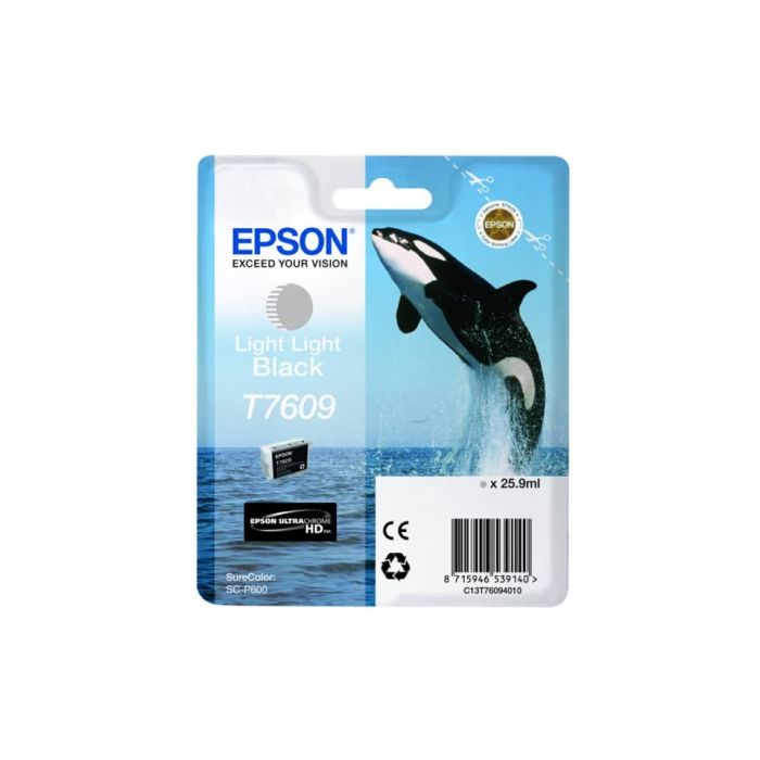 Cartuccia inkjet T7609 Epson nero chiaro chiaro C13T76094010 main product photo