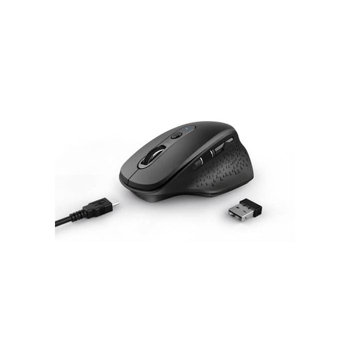 Mouse ergonomico ricaricabile wireless Trust OZAA ricevitore USB A 2.0 - portata 10 m - nero - 23812 main product photo