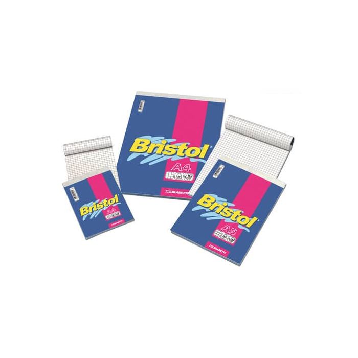 Blocco punto metallico Blasetti Bristol A6 - 70 ff - 50 g/m2 - 5 mm 1027 main product photo