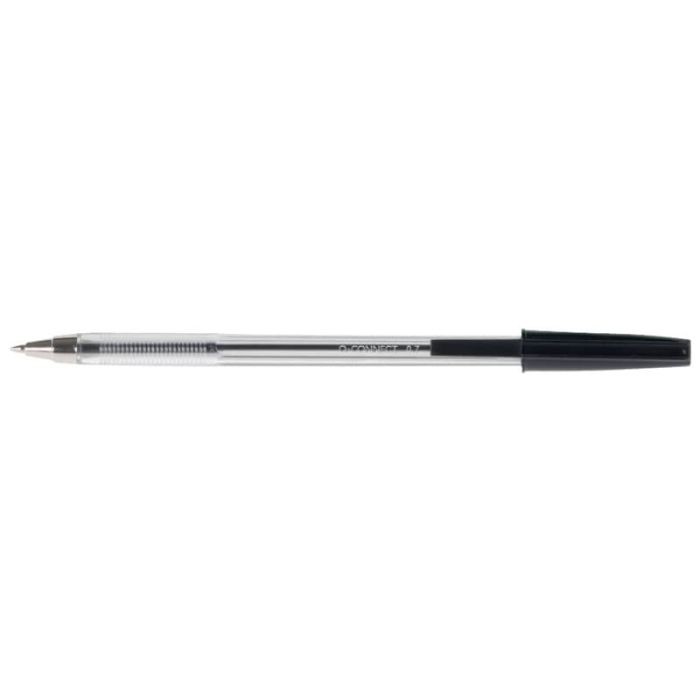 Penna a sfera Q-Connect tratto M - nero conf. 20 pezzi - KF34042 main product photo