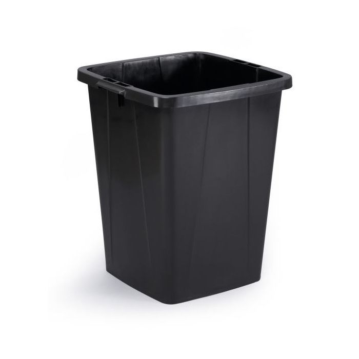 Contenitore portarifiuti Durable DURABIN 90 L in polipropilene nero - 1800474221 main product photo