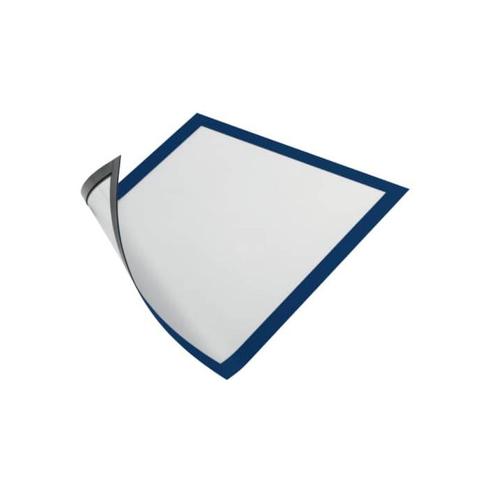 Cornici con pannello magnetico DURABLE DURAFRAME MAGNETIC A4 PVC rigido blu scuro 236x323 mm conf. 5 - 486907 main product photo