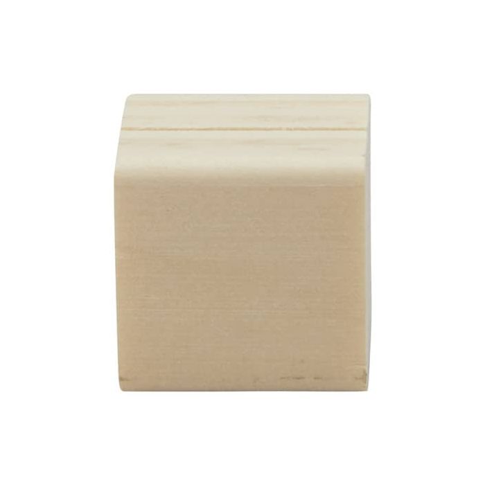 Supporti per targhe scrivibili Tag Securit in legno 2,5x2,5 cm legno set da 6 cubi - TAG-HLD-TE main product photo