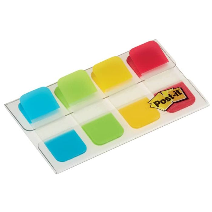 Dispenser 40 SEGNAPAGINA POST-IT INDEX STRONG Mini 676 CLASSICI 15,8X38mm main product photo