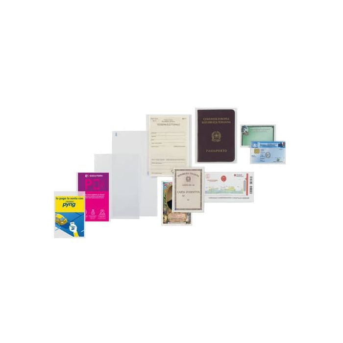 Buste trasparenti a sacco FAVORIT Upocket liscia superior 70x100 cm conf. da 10 - 100460116 main product photo