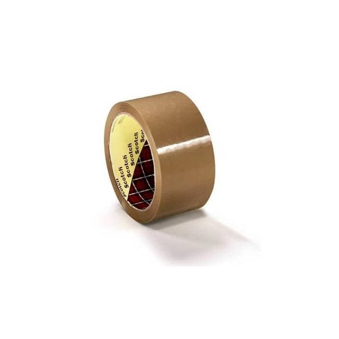 Nastro da imballo Scotch 75 mm x 66 m conf. 6 pezzi - 371 avana main product photo