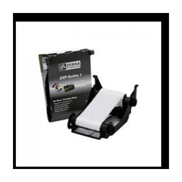 Zebra Ribbon Bianco 500 Stampe Zxp1 Serie main product photo