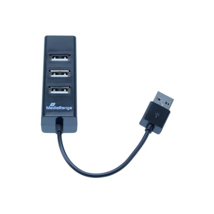 Hub Media Range USB 2.0 con quattro porte alimentato tramite porta USB MRCS502 main product photo