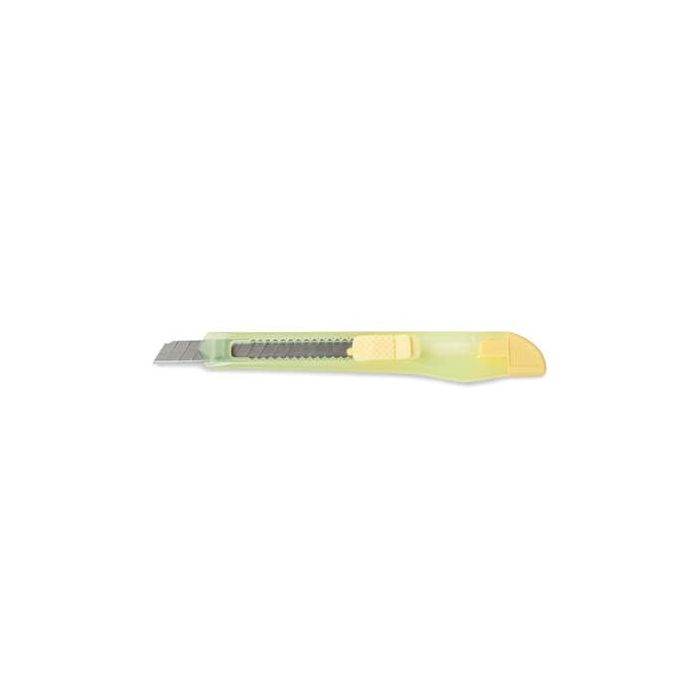 Cutter con bloccalama a scatto Lebez - 9 mm - colori assortiti - 9004 main product photo