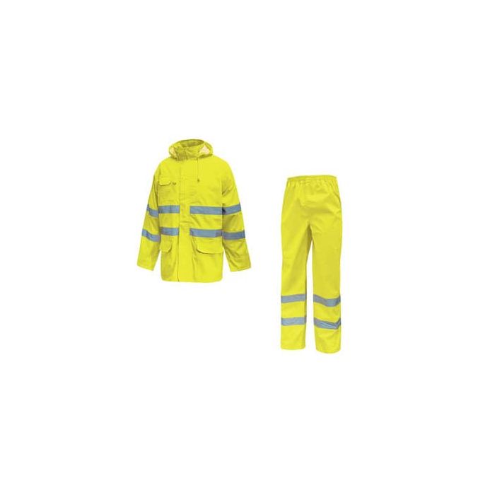 Completo antipioggia alta visibilitA' Cover - taglia L - giallo fluo - U-Power main product photo