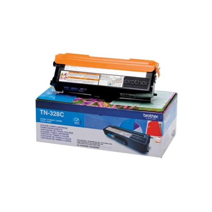 Toner 328 Brother ciano TN-328C main product photo