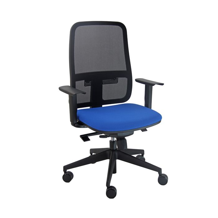Seduta ergonomica synchro Blaze - blu - Unisit main product photo