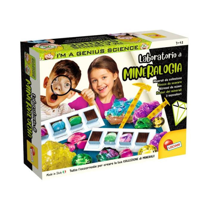 Gioco in scatola Lisciani I'm a Genius Laboratorio Mineralogia - 83923 main product photo