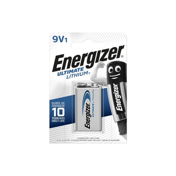 Batteria ENERGIZER Ultimate Lithium 9V E301535000 main product photo